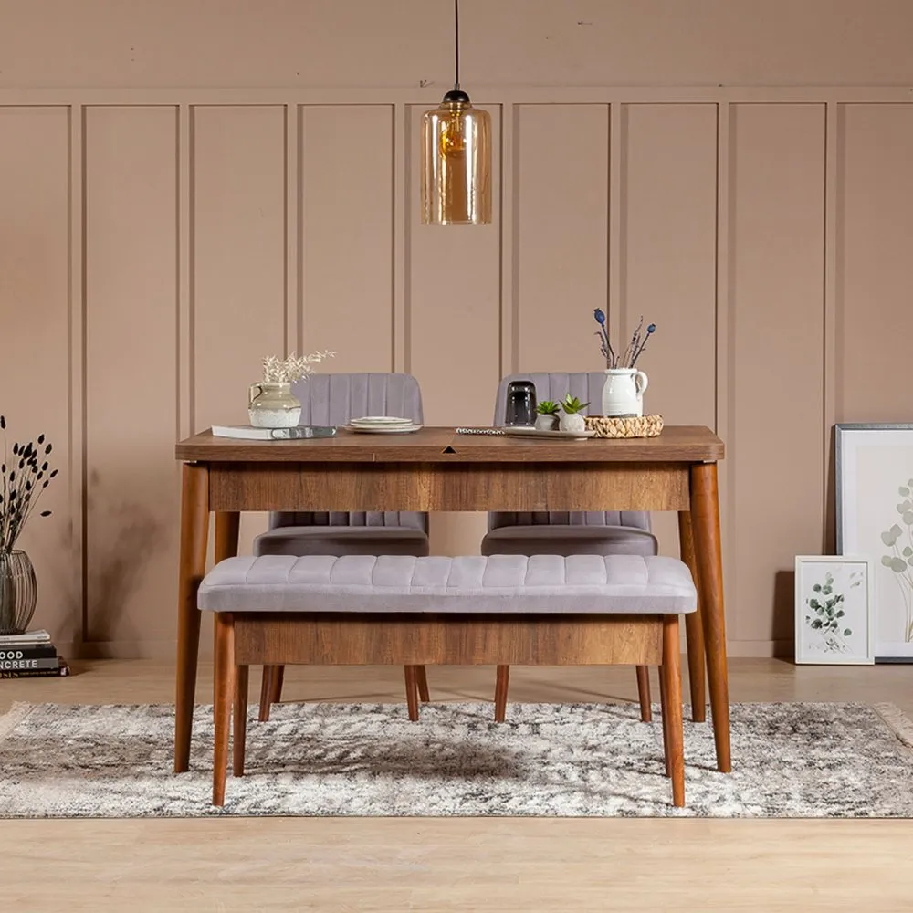 Trpezarijski set Vina 0701 Soho Walnut