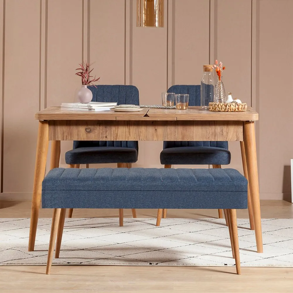 Trpezarijski set Vina 1048 3 AtlanticDark Blue