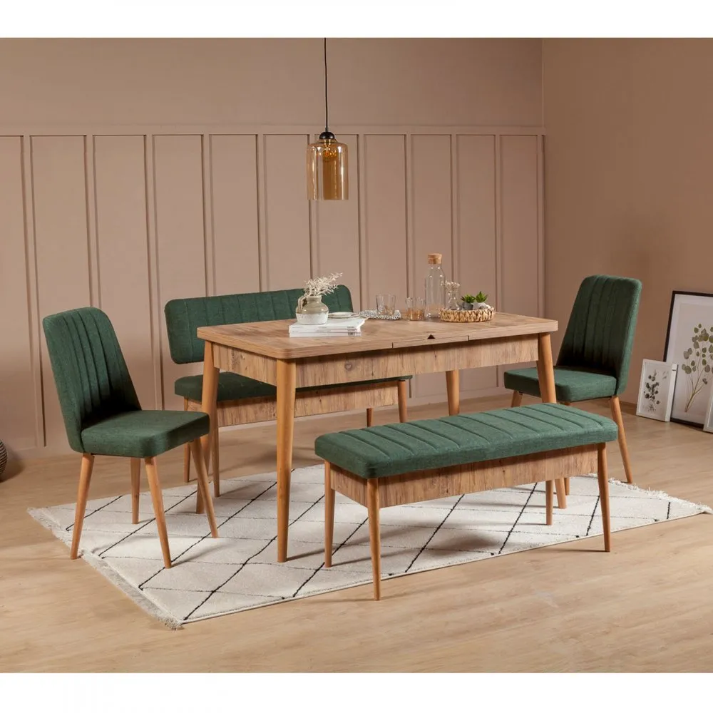 Trpezarijski set Vina Atlantic Green
