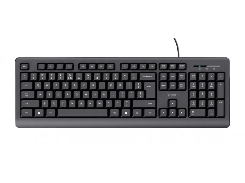 Basic (24639) žična US tastatura crna
