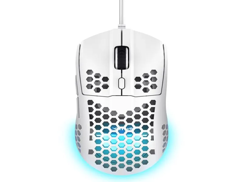 GXT 928W HELOX, Ultra-lightweight RBG gaming miš, beli (25389)