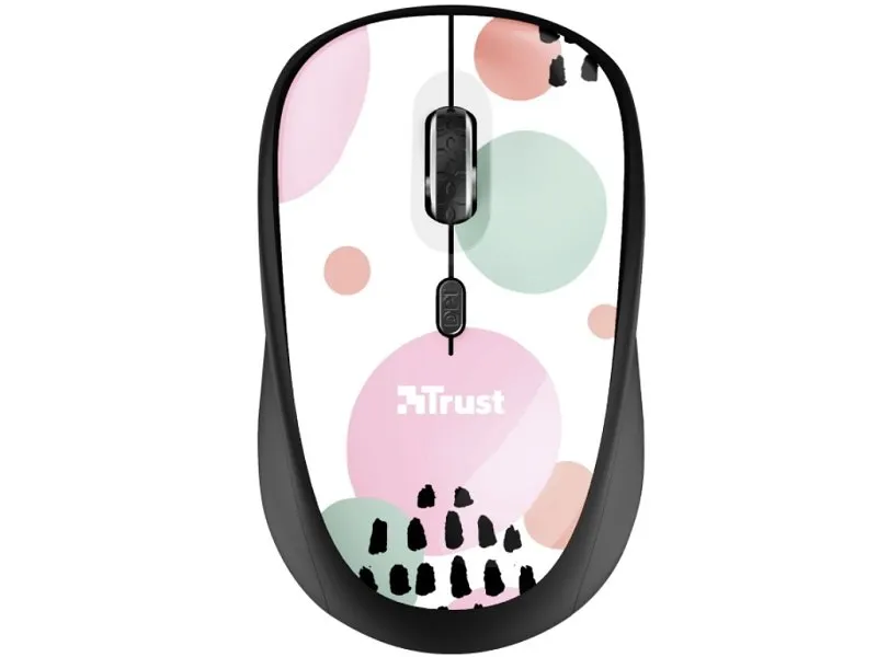 YVI FX bežični optički miš 1600dpi pink