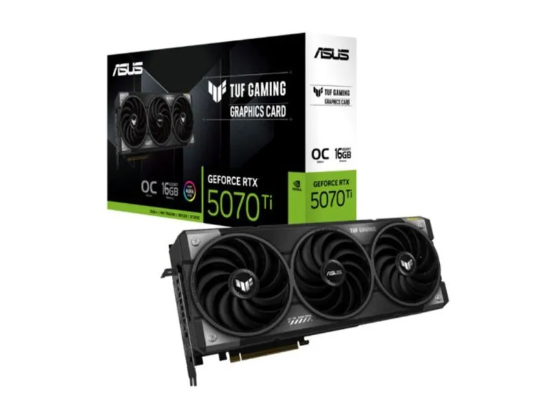 TUF Gaming GeForce RTX™ 5070 Ti 16GB GDDR7 OC Edition TUF-RTX5070Ti-O16G-GAMING 256-bit