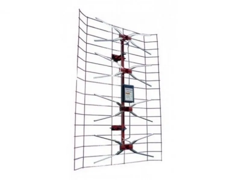 Antena TV panel V2.0 Spoljna sa pojacalom, 15-32db, UHF/VHF/DVB-T2 FO