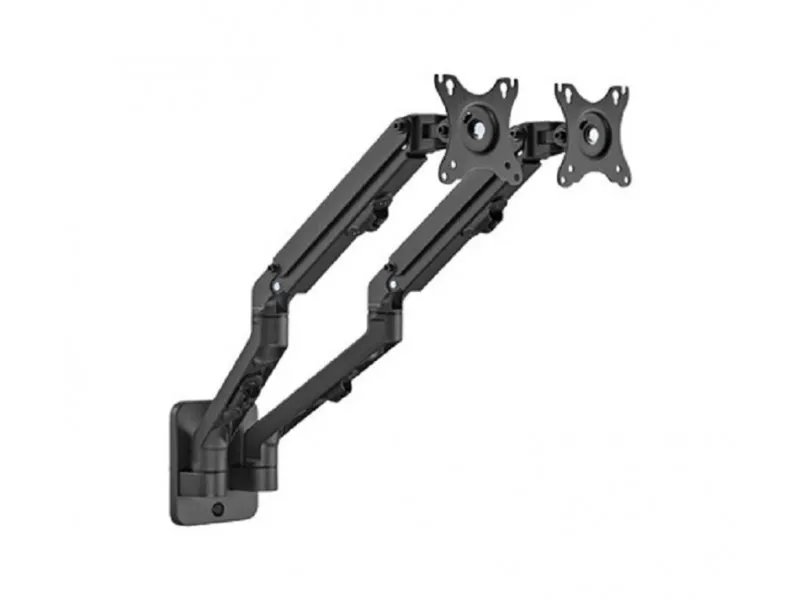 MA-WA2-01 Gembird Podesivi dupli zidni drzac za monitor,tilt, 17-27 max.2x7kg (44284)