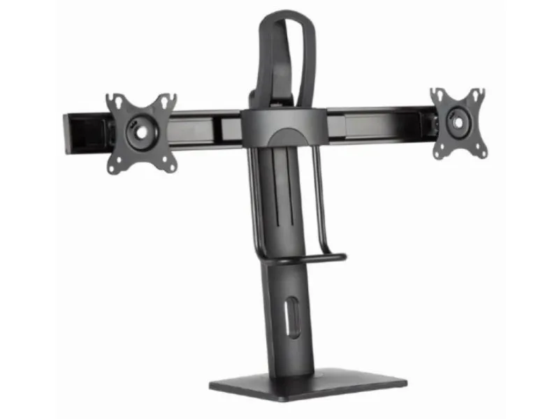 Podesivi stoni drzac za dva monitora tilt, 17-27 max.2x6kg, MS-D2-01