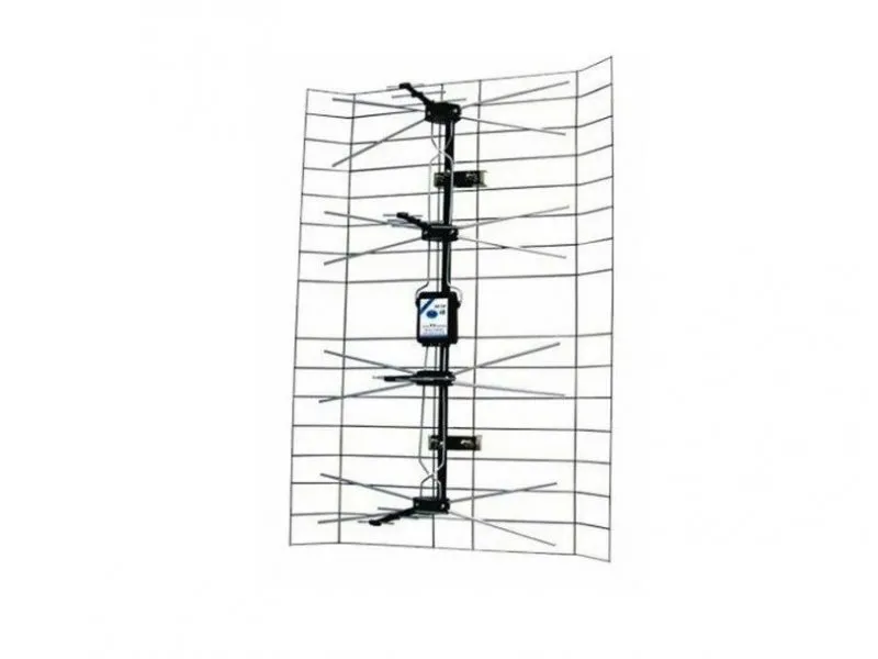 Antena ANT-408 - Spoljna mrezasta sa pojacalom, 15-32db, UHF/VHF/DVB-T2