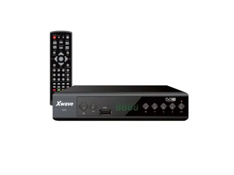 DVB-T2 Set Top Box,metalno kuciste,LED displey, scart,HDMI,USB, media player