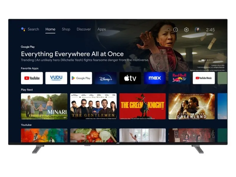 TV JVC-55VAQ3300 smart 4K