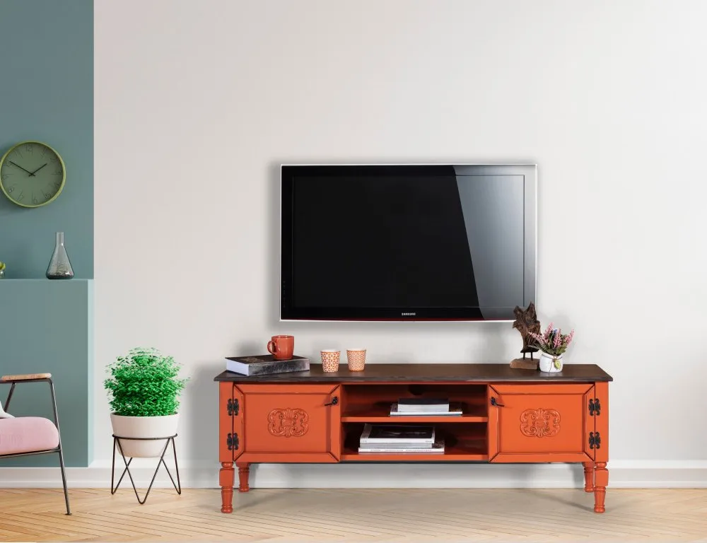 TV polica Ada TV Orange