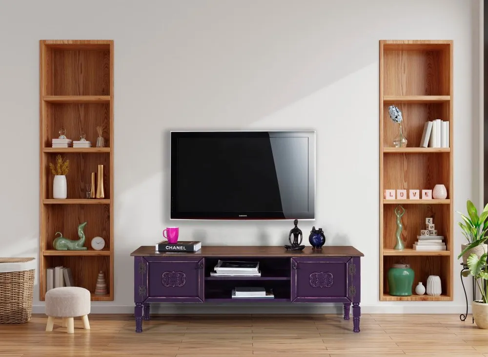 TV polica Ada TV Purple