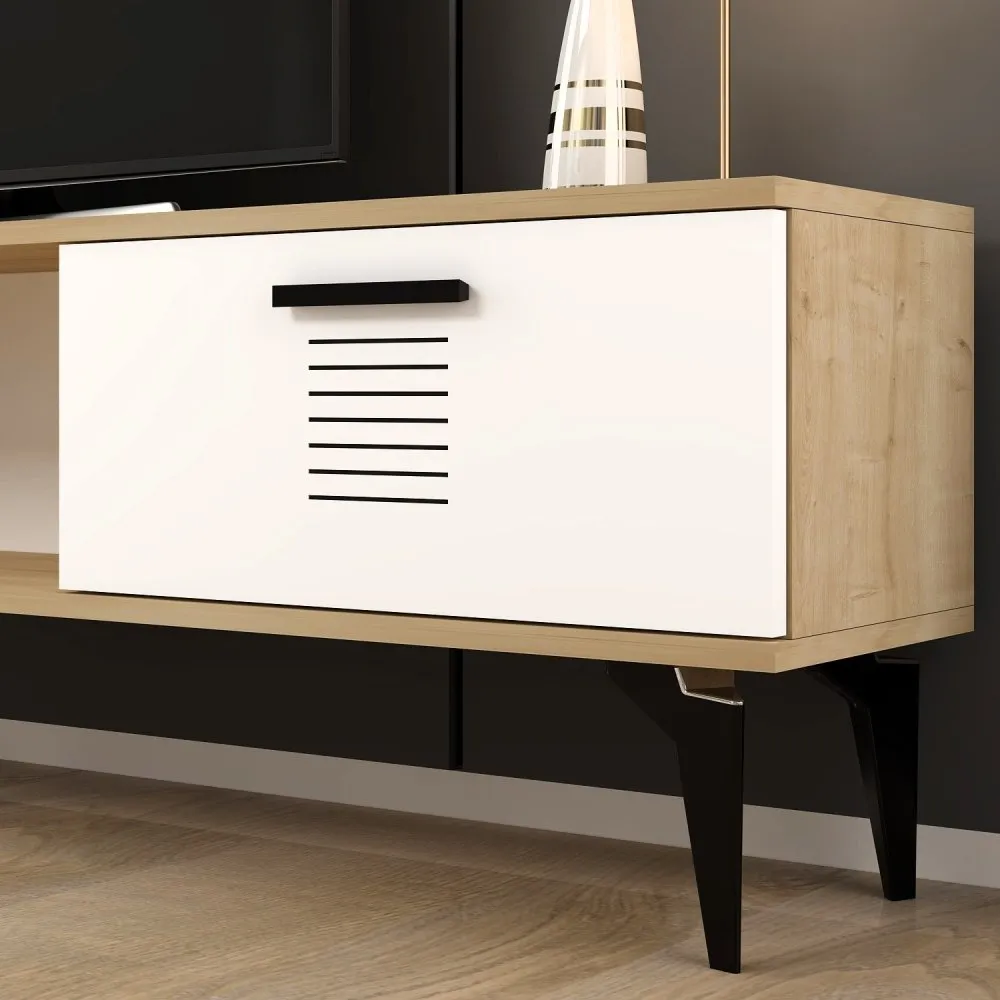 TV polica Asimo Sapphire Oak White