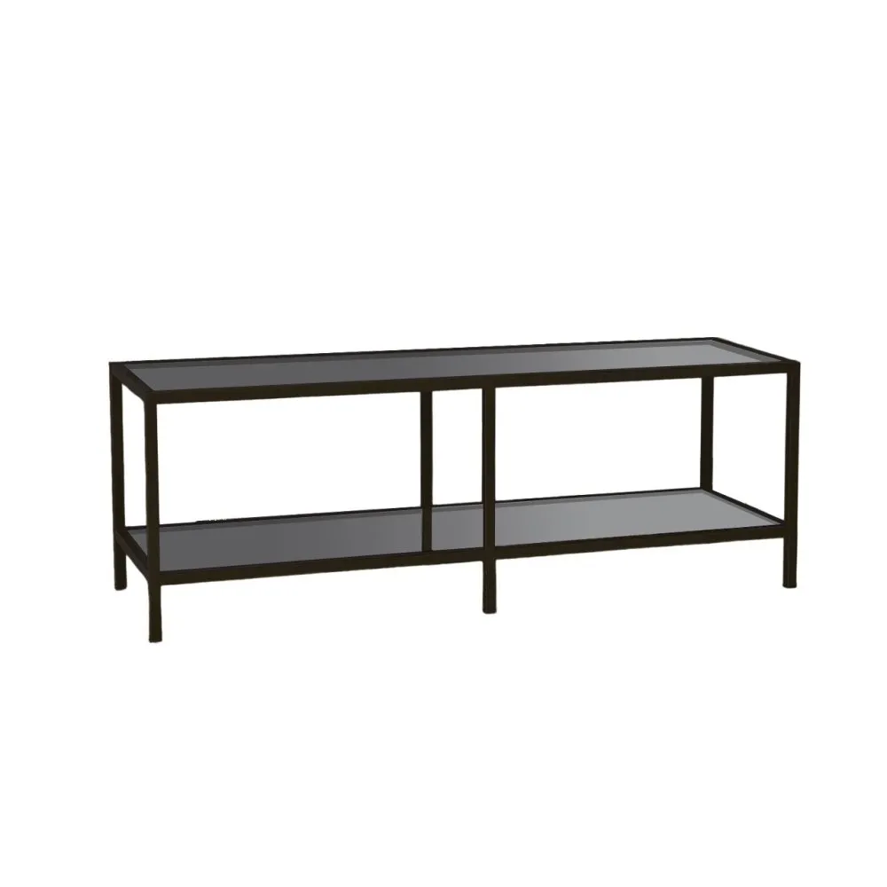 TV polica Basic Dark Grey Black