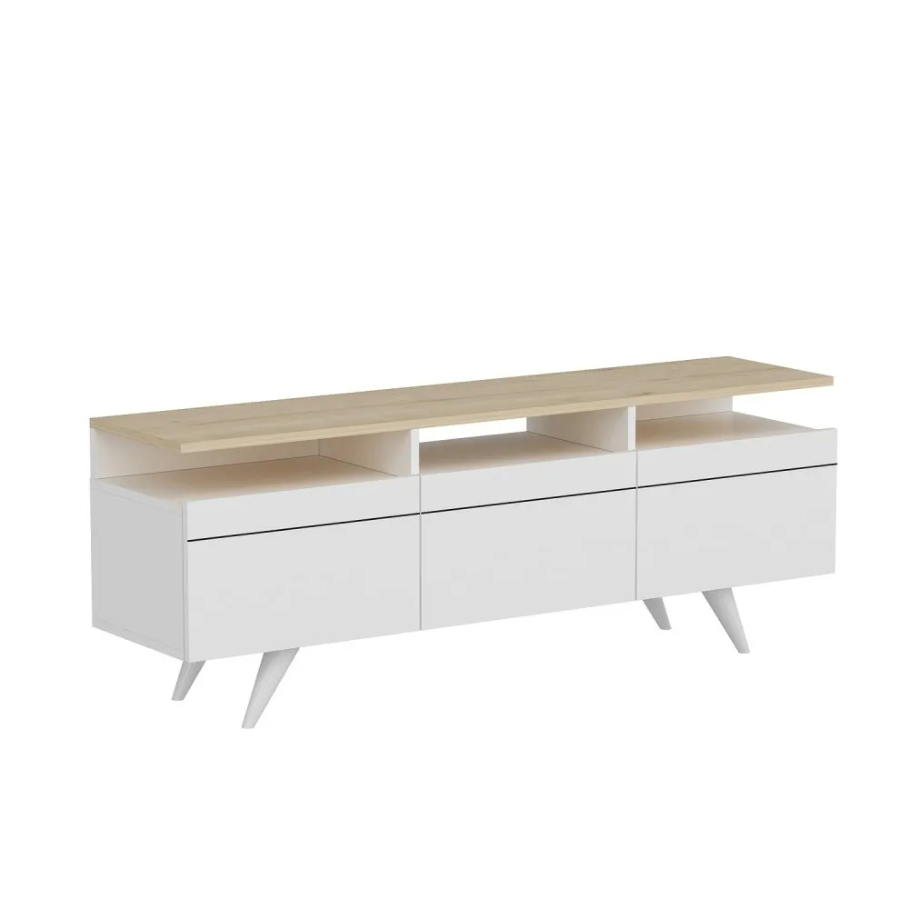 TV polica Berlin 150 White