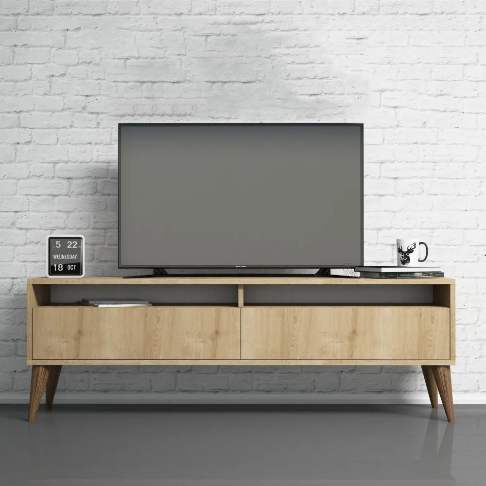 TV polica Best 2 Oak