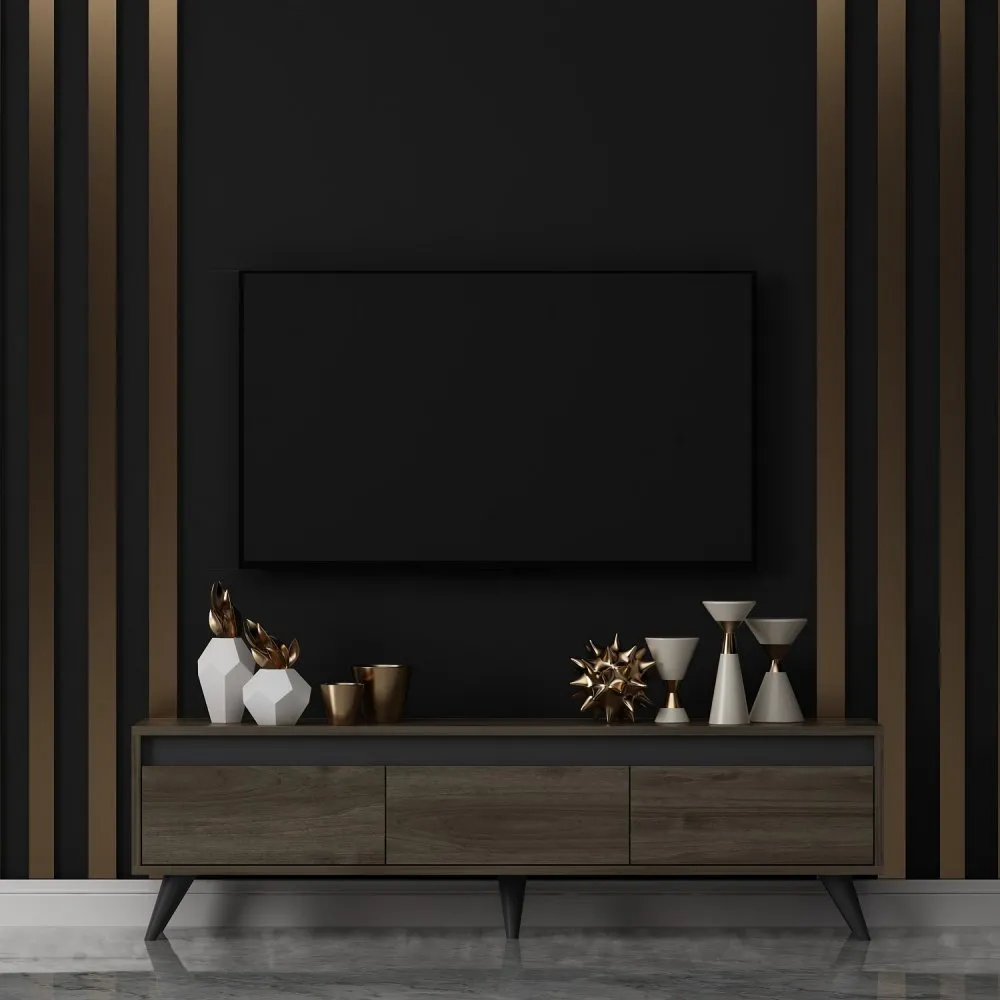 TV polica Century Walnut