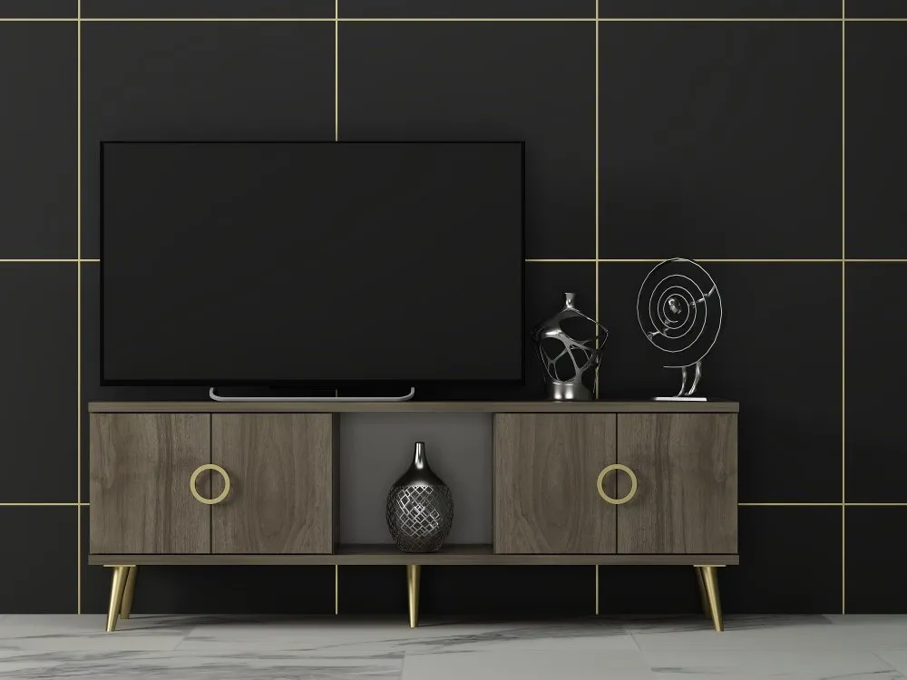 TV polica Cey Walnut