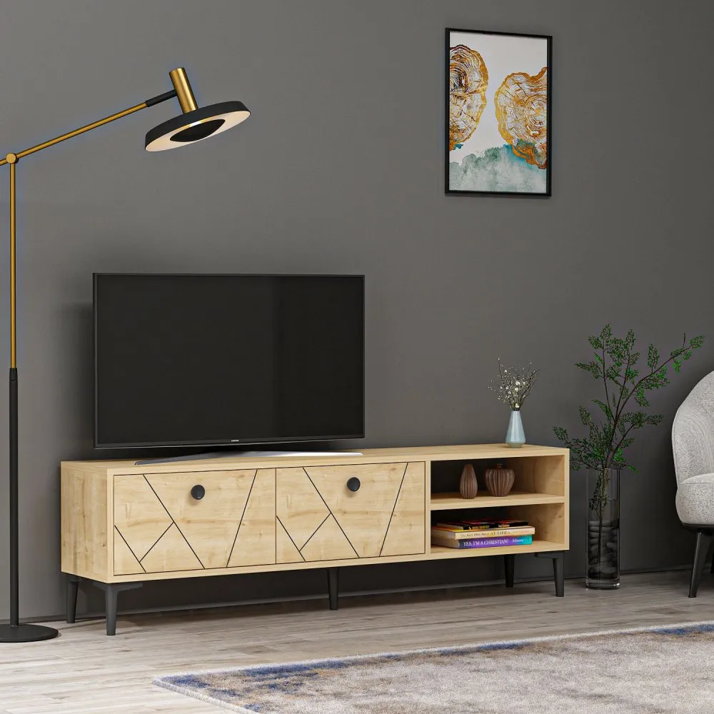 TV polica Clara Sapphire Oak (475OLV1120)