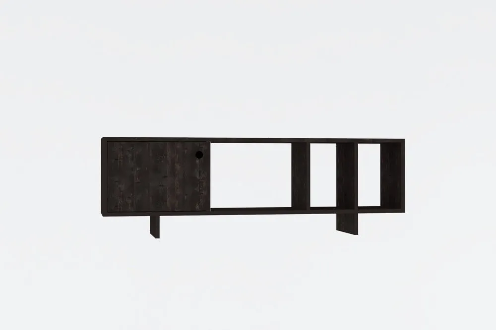 TV polica Folsom Anthracite