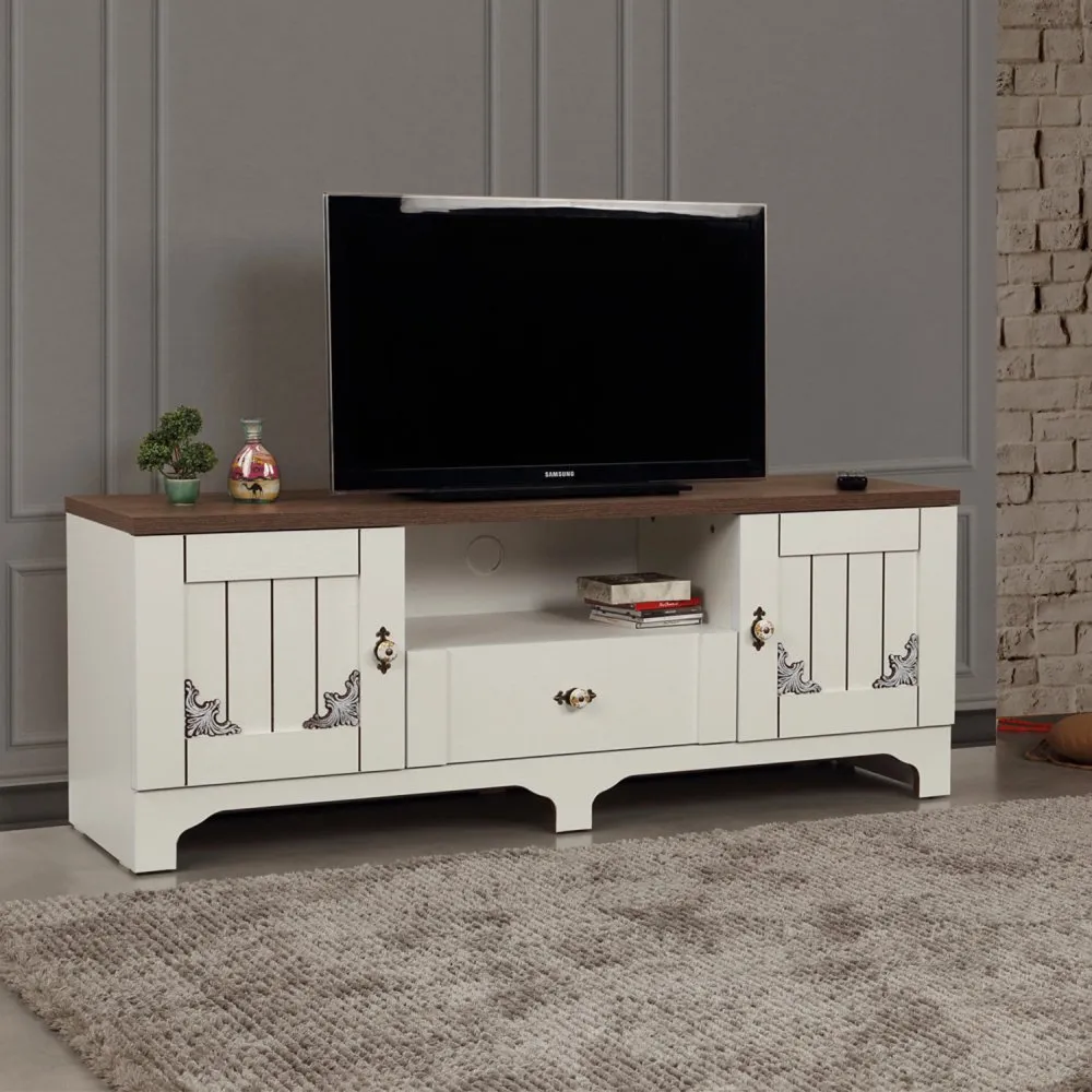 TV polica Gazel 140 White Brown