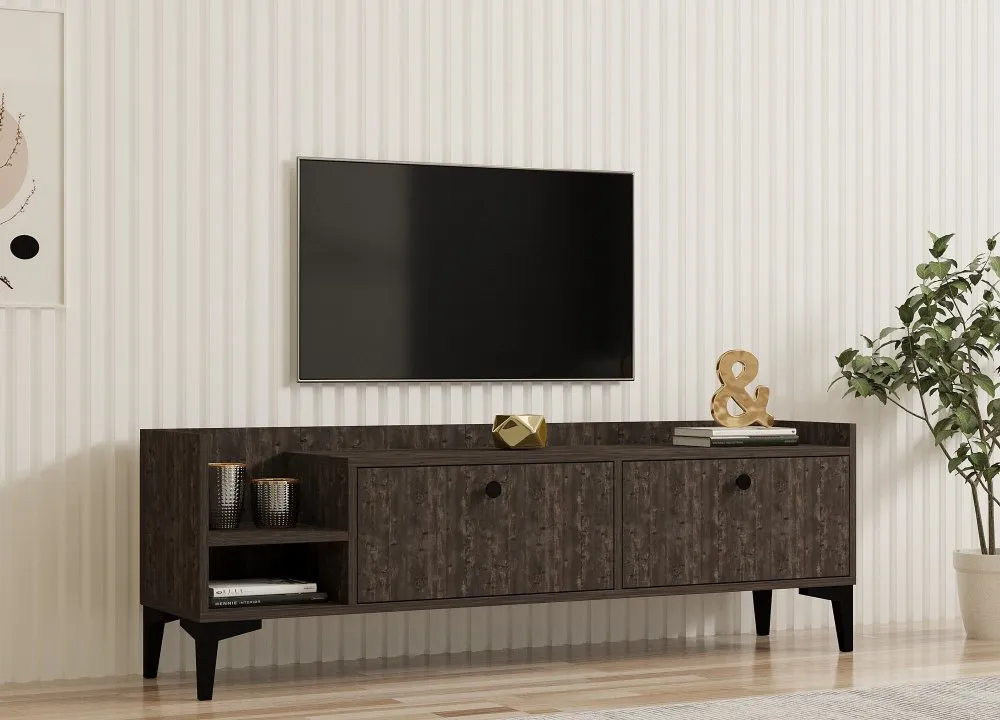 TV polica Heflin Rebab