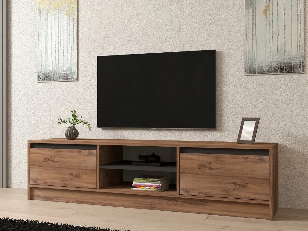 TV polica Isıl Atlantic Pine Anthracite