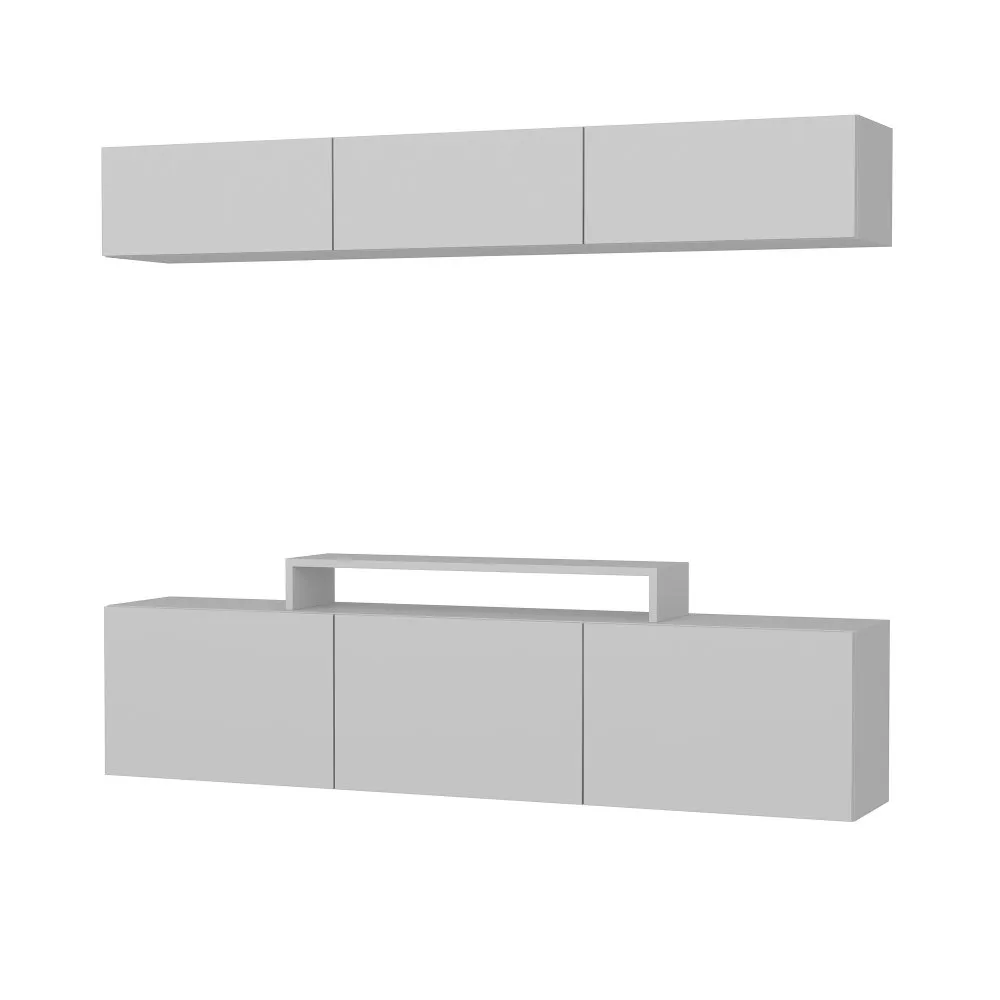 TV polica Line White 1