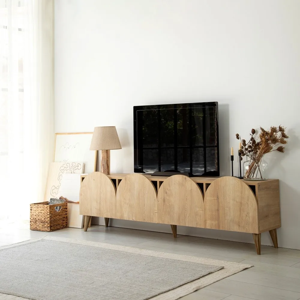 TV polica Mesta Oak v2