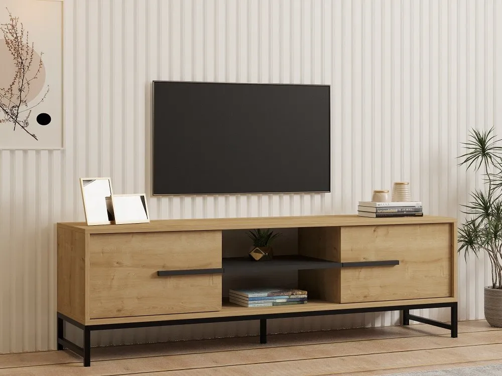 TV polica Mono Sapphire Oak