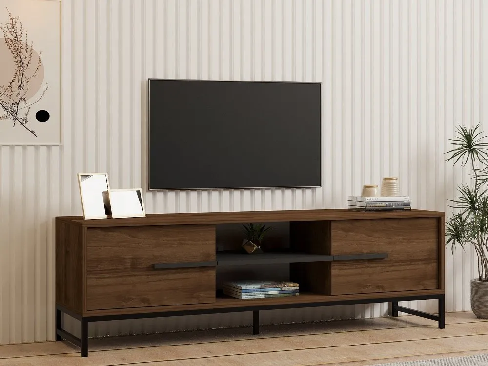 TV polica Mono Walnut