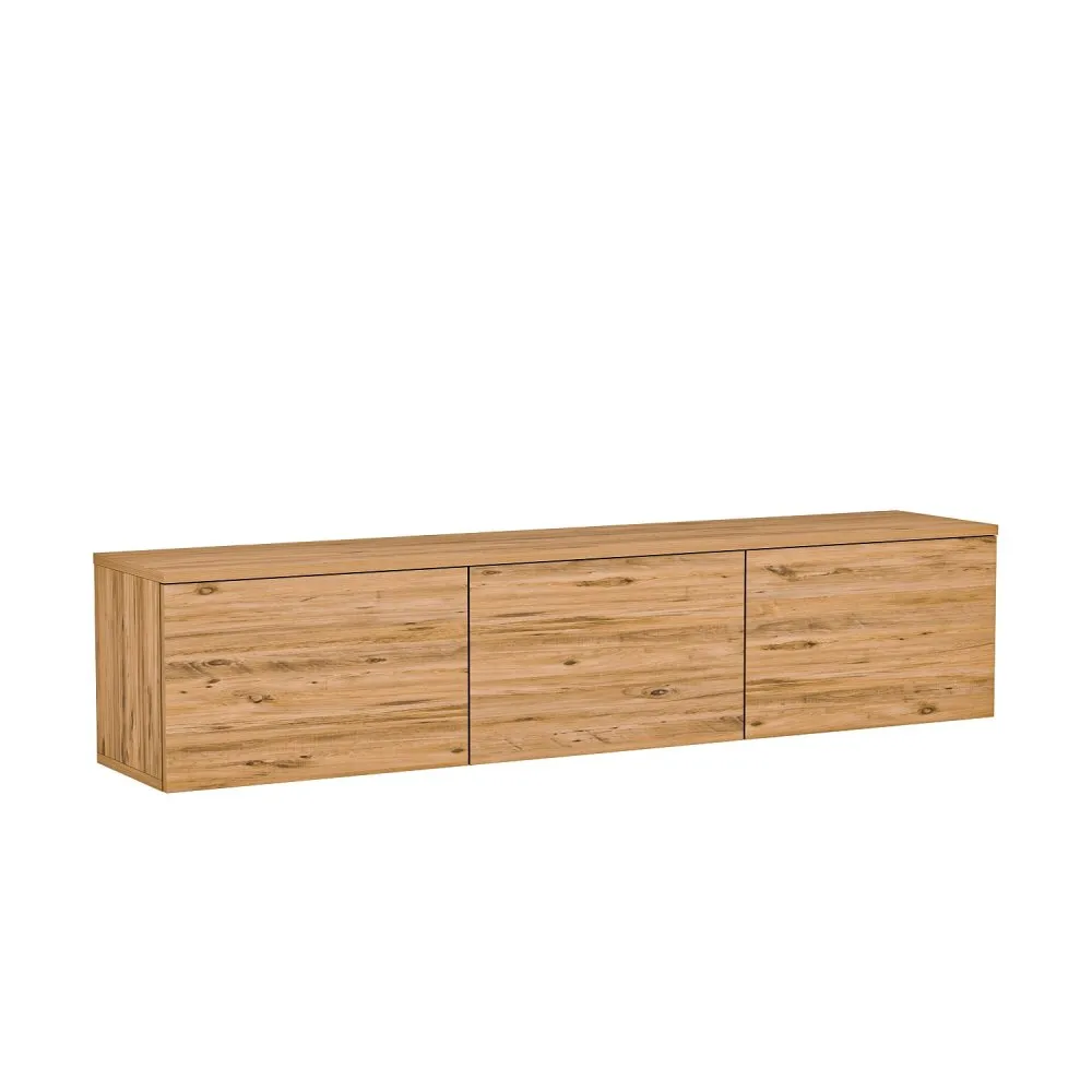 TV polica Neon Illuminated Atlantic Pine