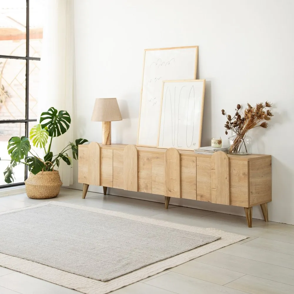TV polica New Line Sapphire Oak v2
