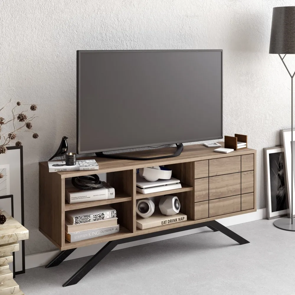 TV polica North Black Walnut