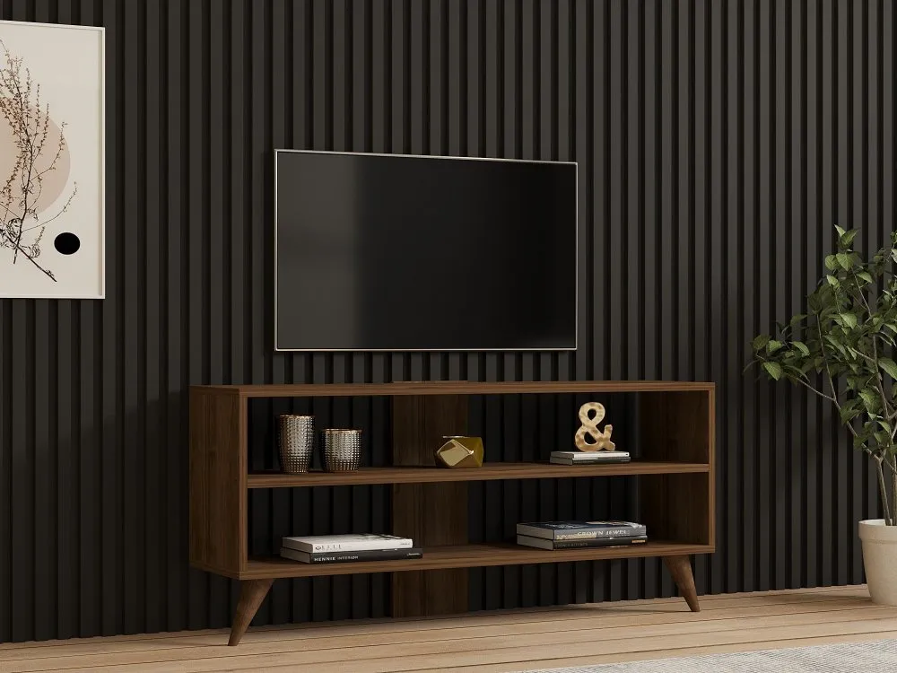 TV polica One Walnut