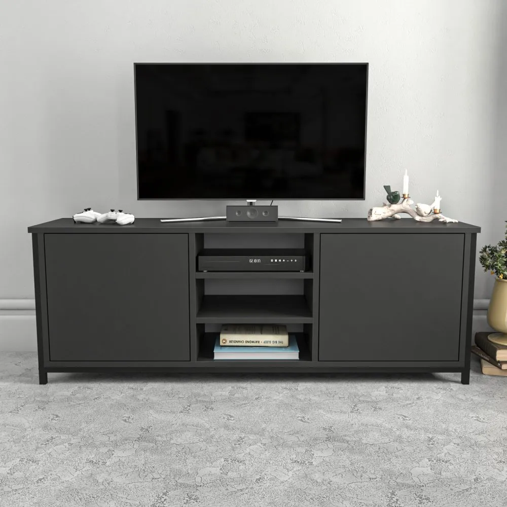 TV polica Otis Black Anthracite