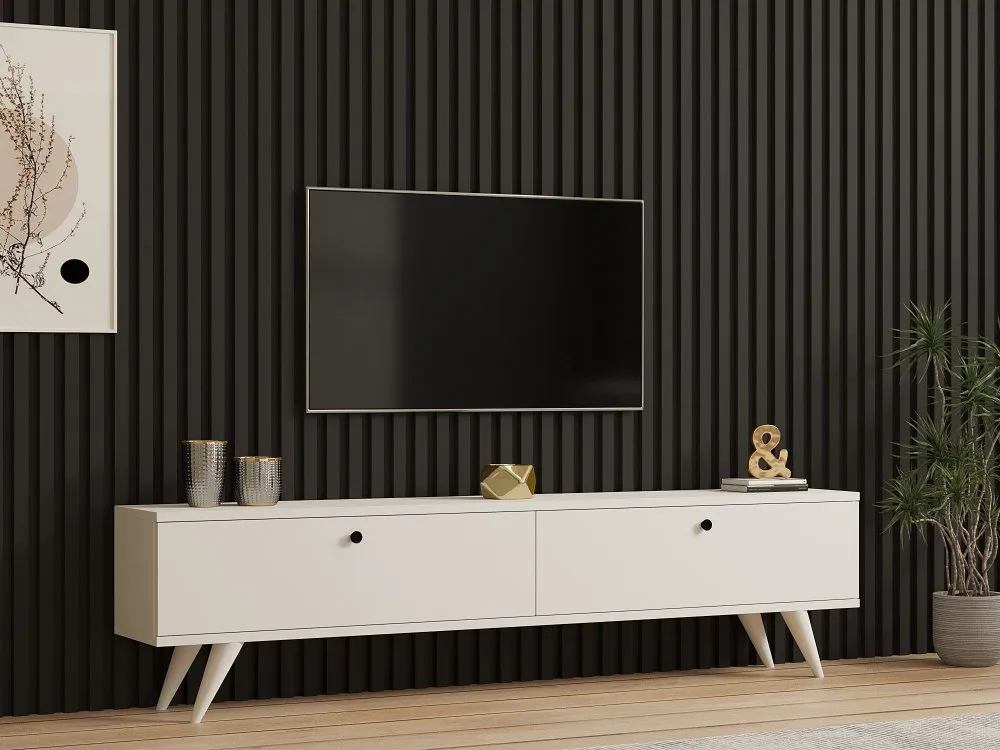 TV polica Paris White