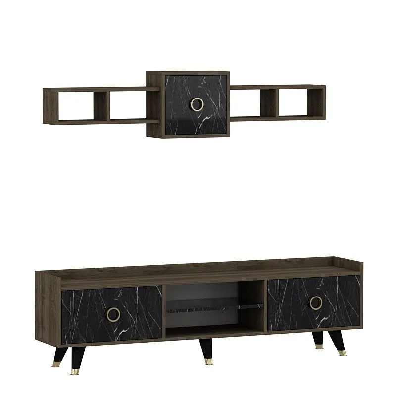 TV polica Rosa Marble