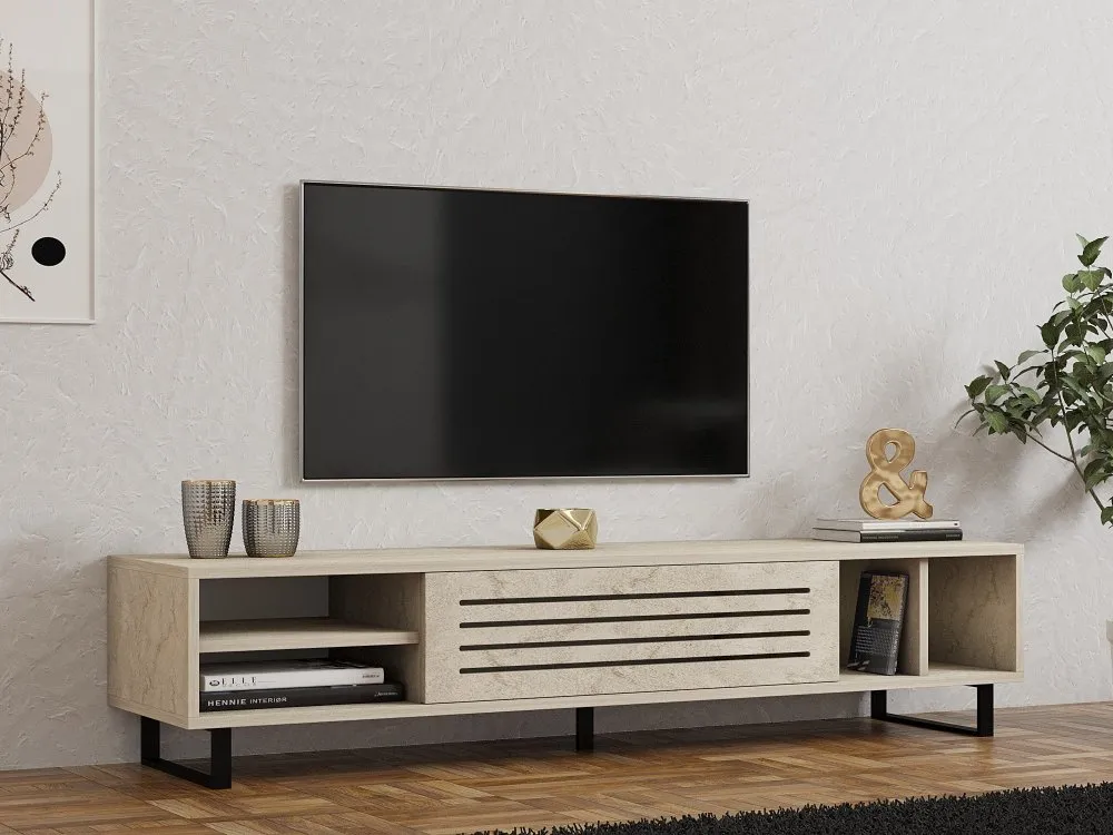 TV polica Safir Travertine