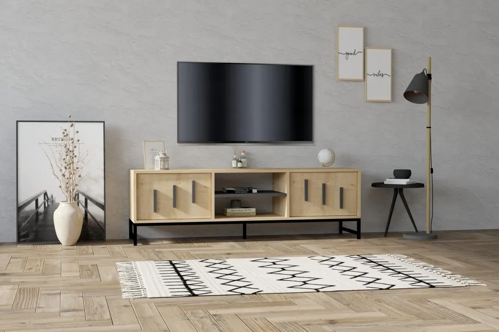 TV polica Shape Sapphire Oak