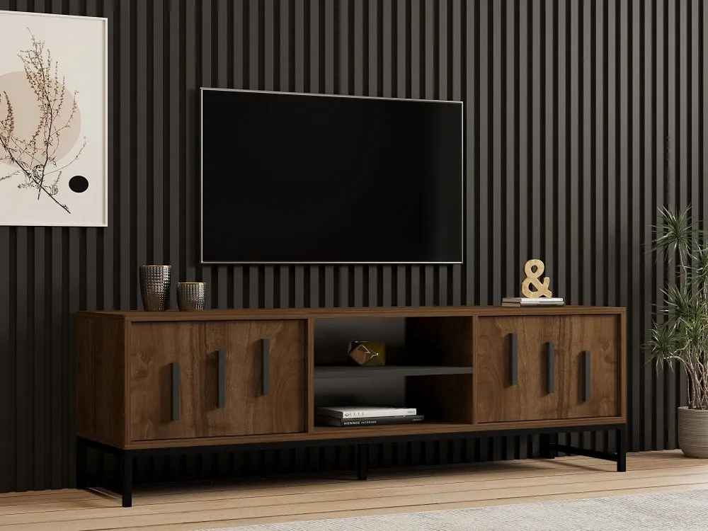 TV polica Shape Walnut