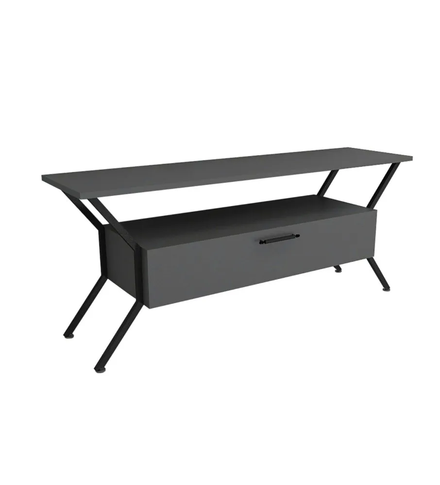 TV polica Tarz Anthracite
