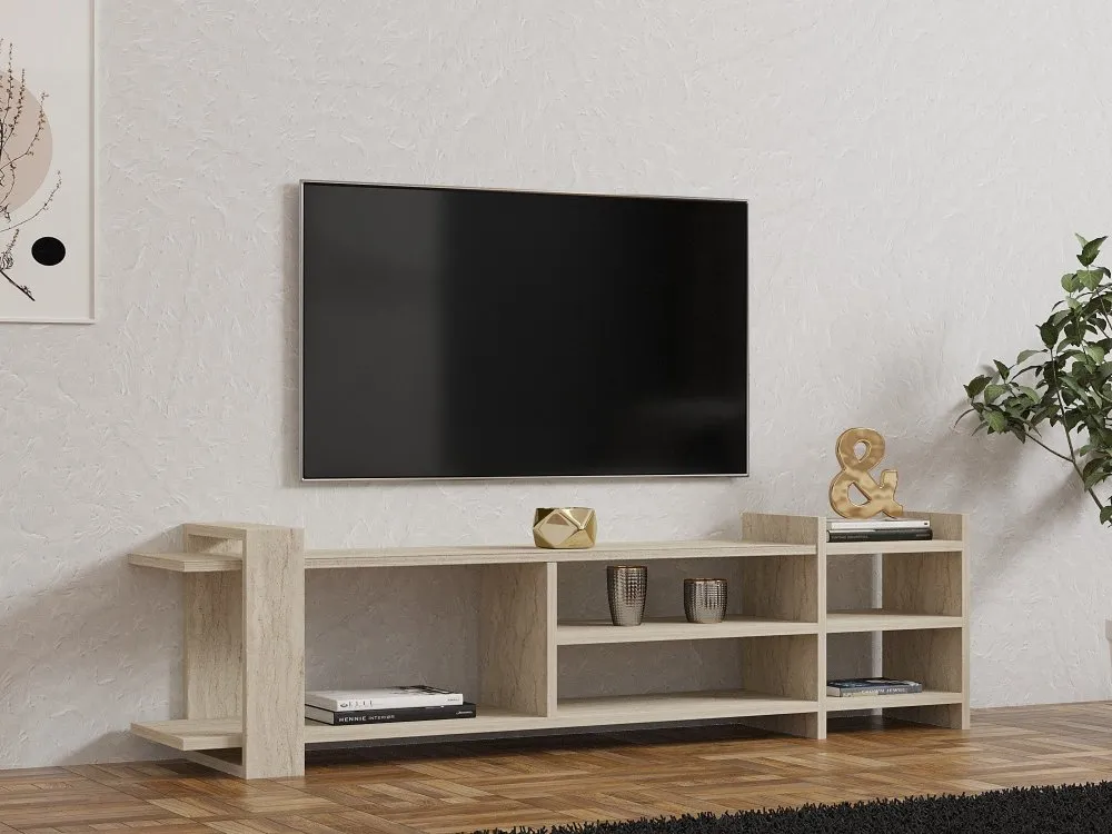TV polica Zeyna Travertine