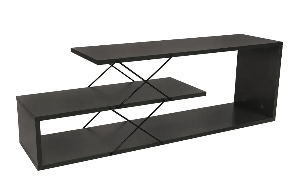 TV polica Zigzag Anthracite