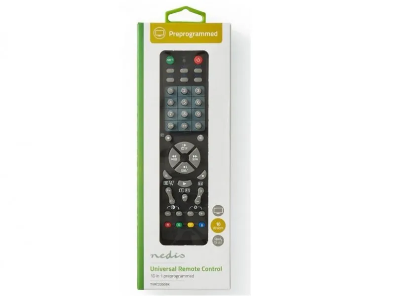 TVRC2200BK Univerzalni daljinski upravljac, kontrolise 10 uredjaja za 250brendova TV-a (alt TVRC2100