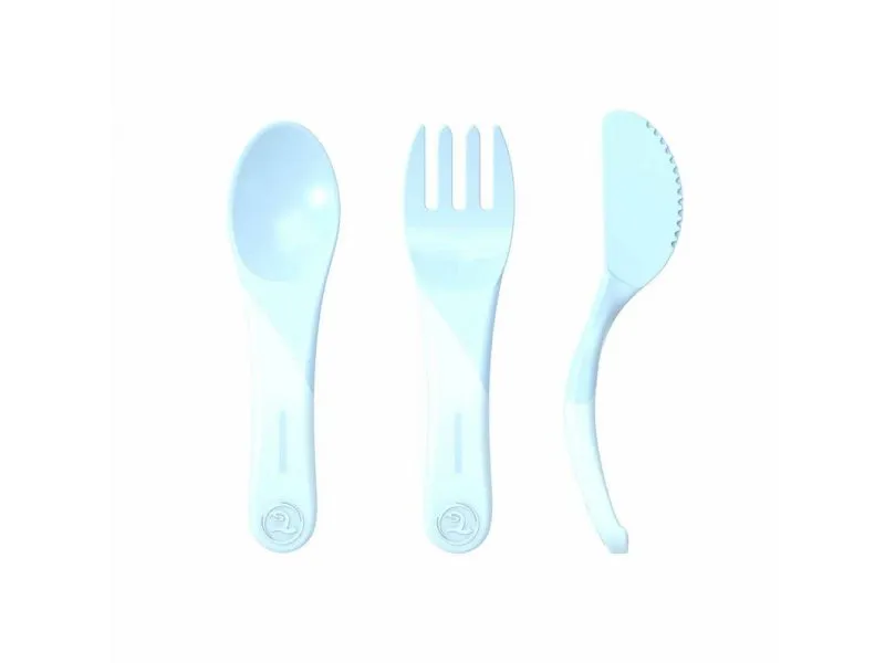 PRIBOR ZA HRANJENJE 6 M PASTEL BLUE