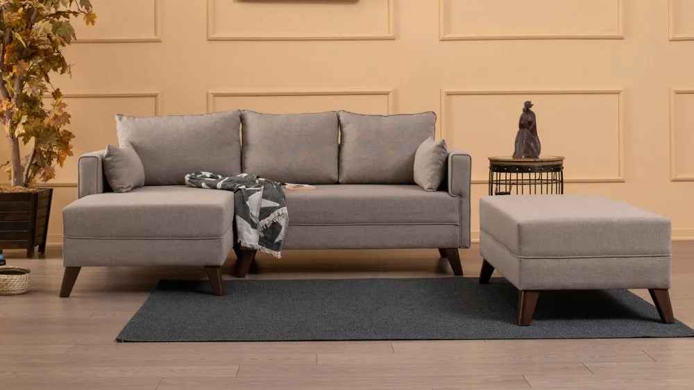 Ugaona garnitura Bella Corner Sofa Left 2 Cream