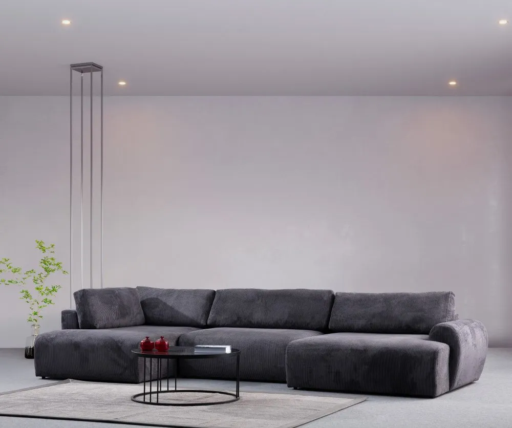 Ugaona garnitura Enjoy Corner Chl O3 2R Anthracite
