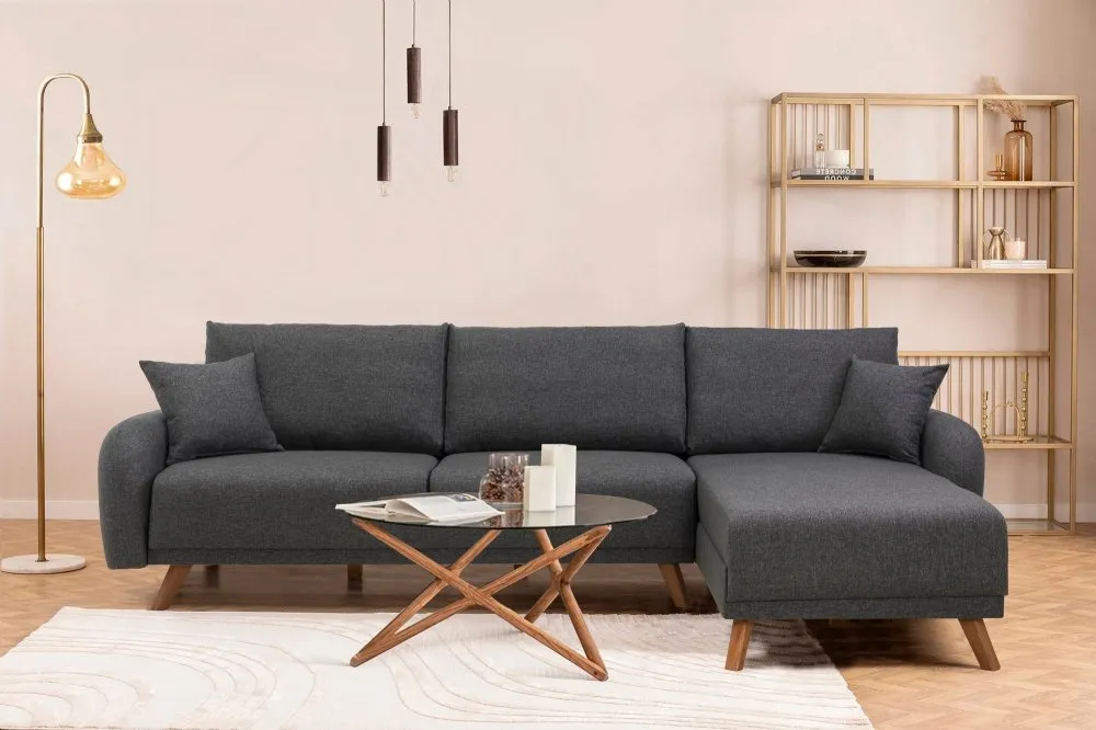 Ugaona garnitura Hera 1 Corner Anthracite