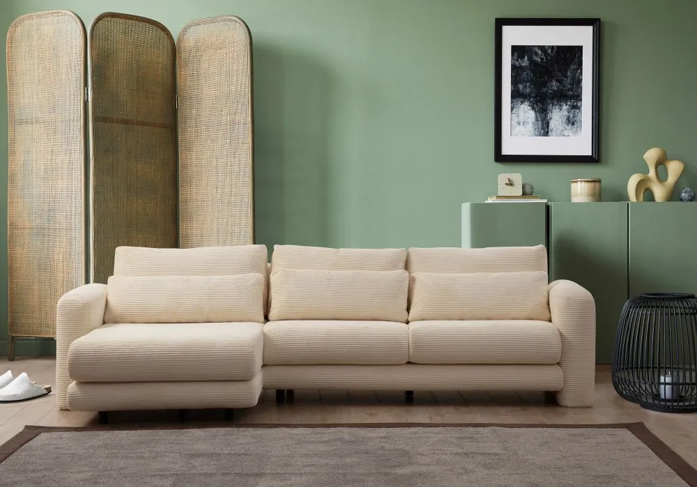 Ugaona garnitura Lily Corner Left Beige