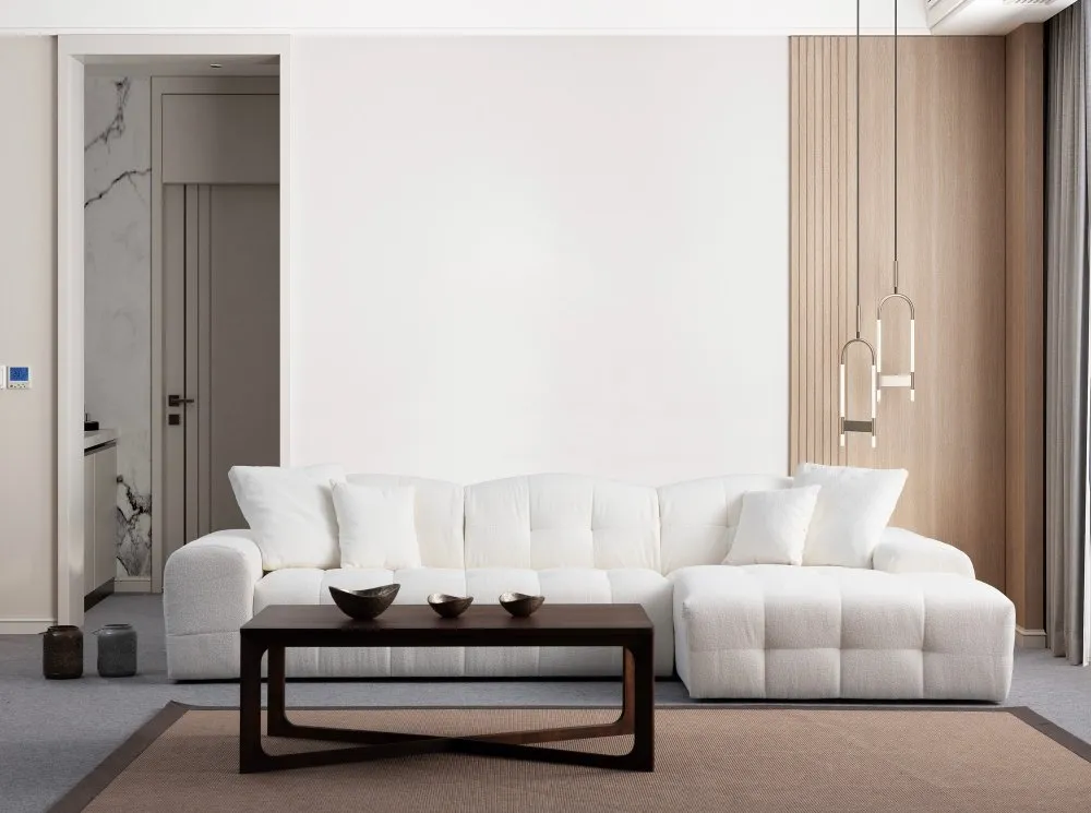 Ugaona garnitura Pescara Corner Right (L2 Chl) White
